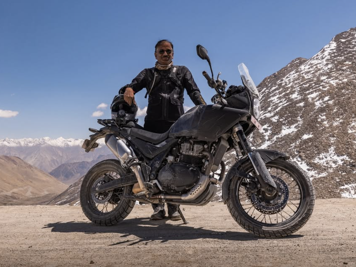 The Royal Enfield Himalayan 750